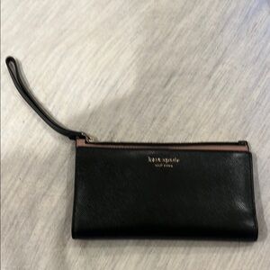 Kate Spade Black Wristlet
